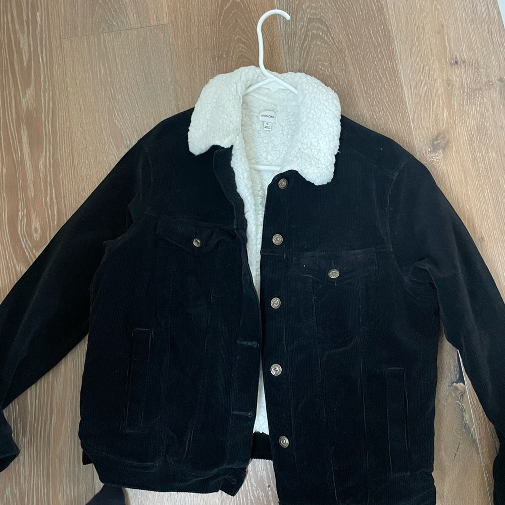 Black corduroy jacket
